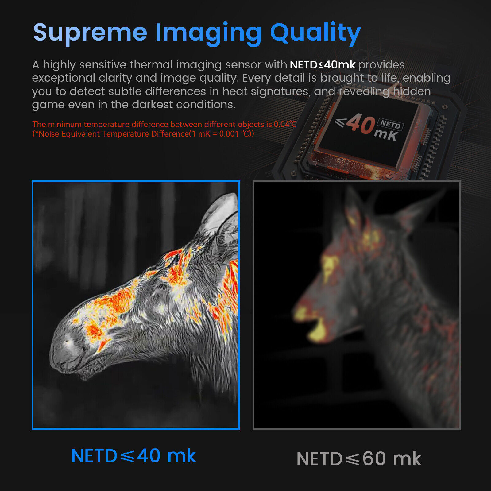 Thermal Monocular AI 384x288 Thermal Imaging Monocular 12um 15mm 60Hz WiFi 5Mode