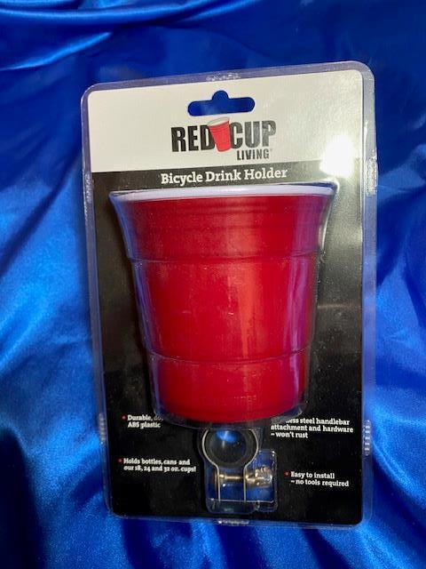 Red Solo Cup Handlebar Mount Bicycle Drink Holder - Red Cup Living
