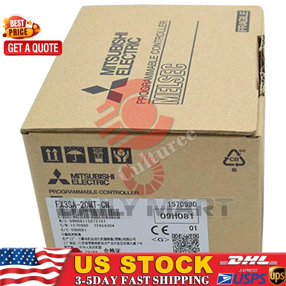 New In Box MITSUBISHI FX3SA-20MT-CM PLC Module