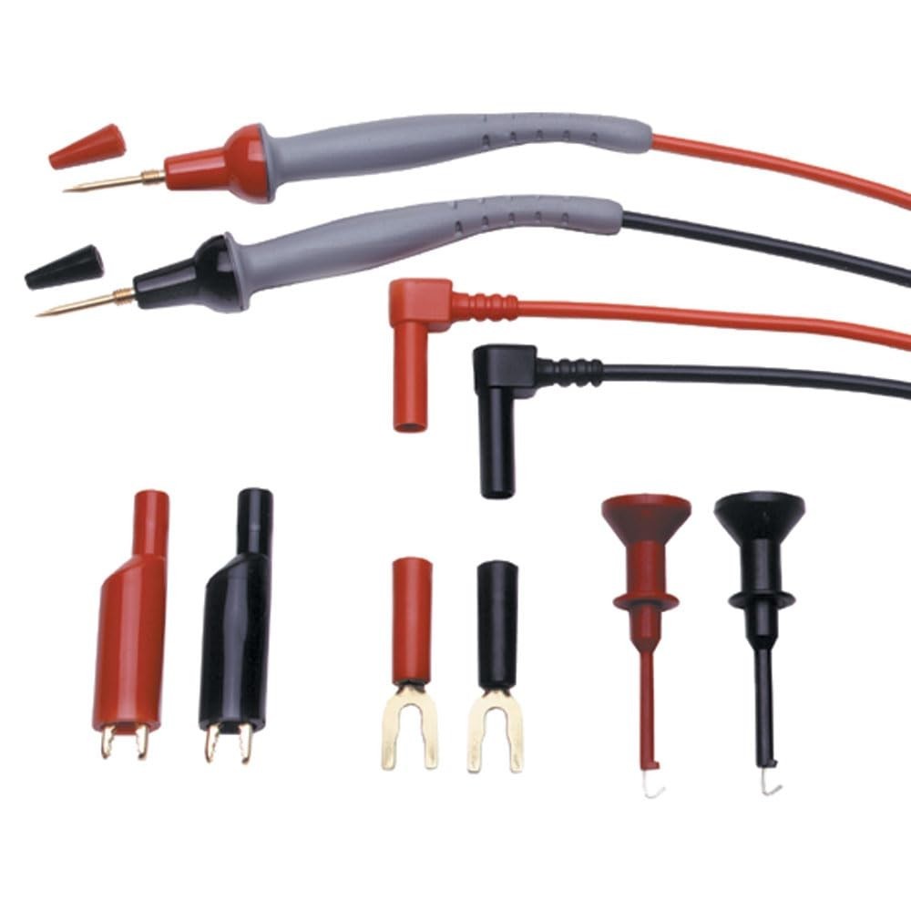 Test Lead Kit for Multimeters - 8000 Series Probes, High Voltage, Durable, Versa