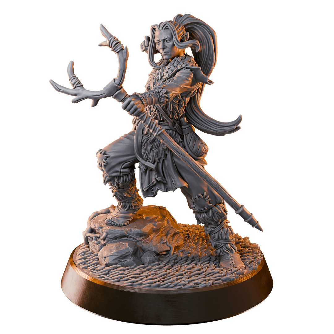 D&D Tasslehoff Kender (Halfling) Dragonlance 28mm and 32mm Scale Mini TTRPG