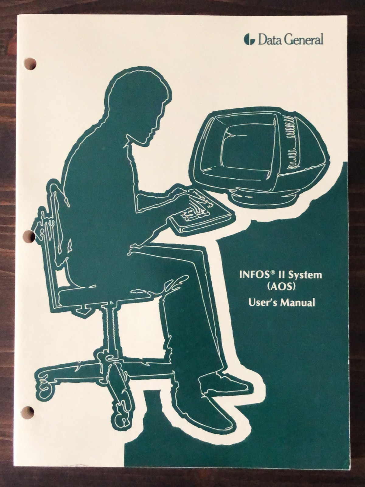 Data General DG - INFOS II System (AOS) User's Manual