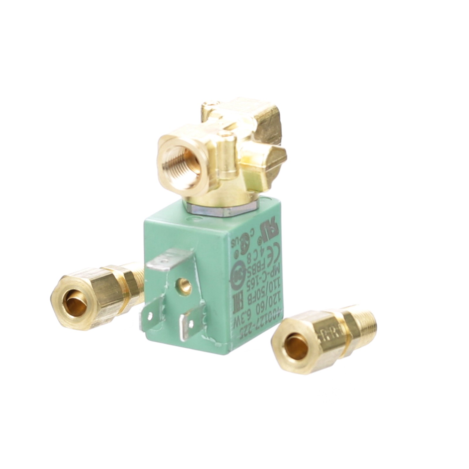 Mavrik Solenoid, Water, 120V , Brass Replaces Winston PS2755