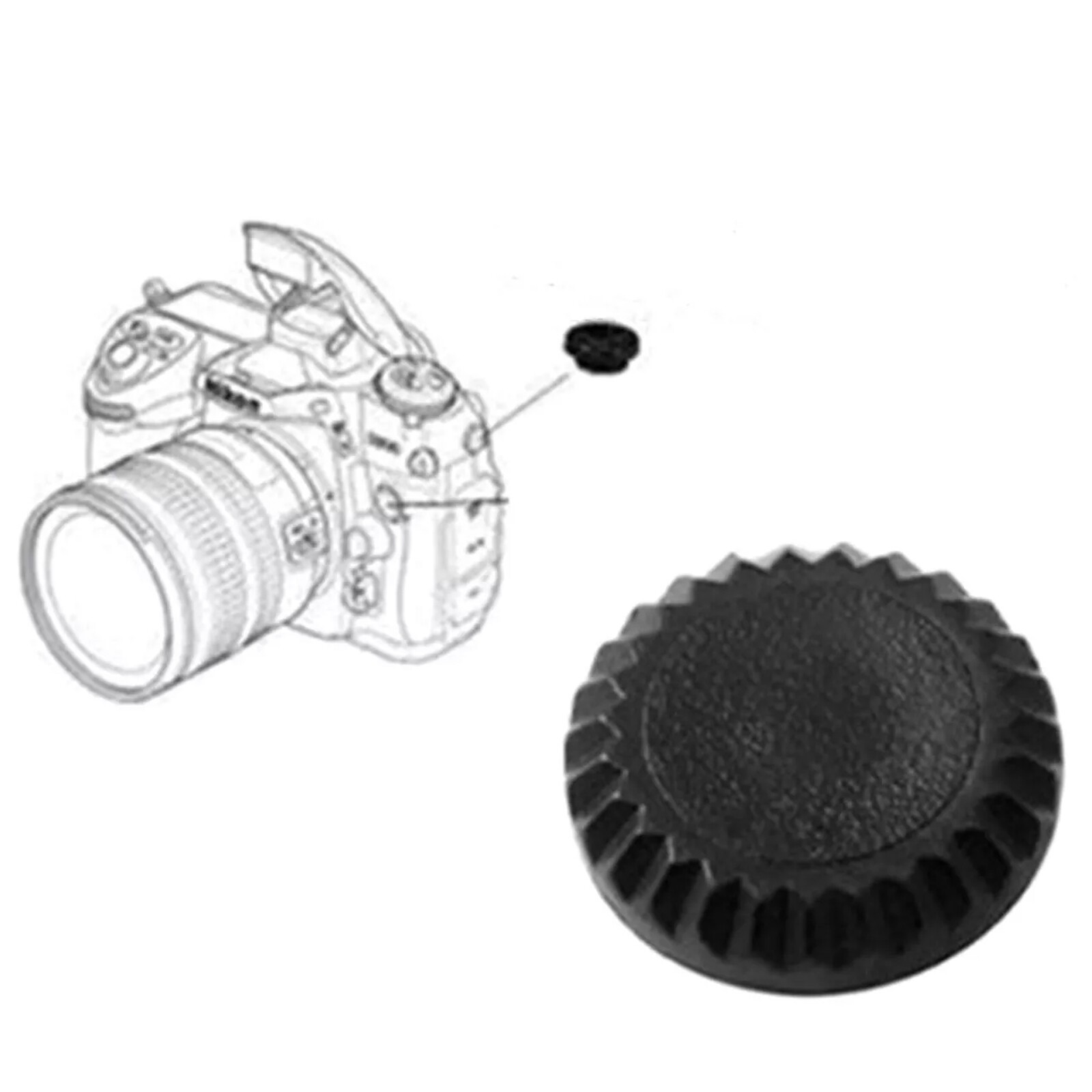 Flash PC Sync Terminal Cap for NIKON F2 F3 F3HP FM2 FM FE FE2 FA F4 F4S NEW USvr