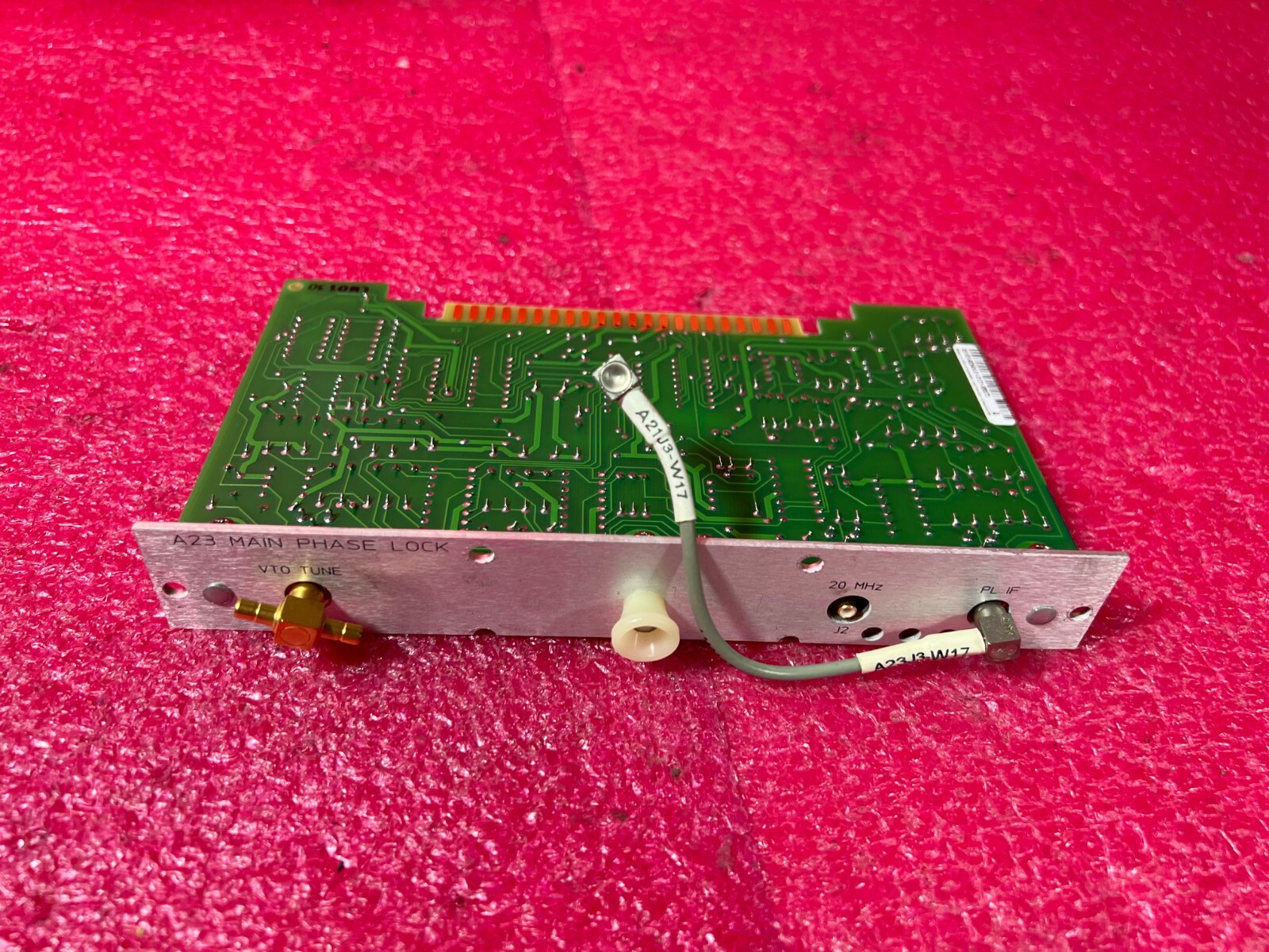 HP 8510C NETWORK ANALYZER AGILENT Board 85102-60240 A-3034-45