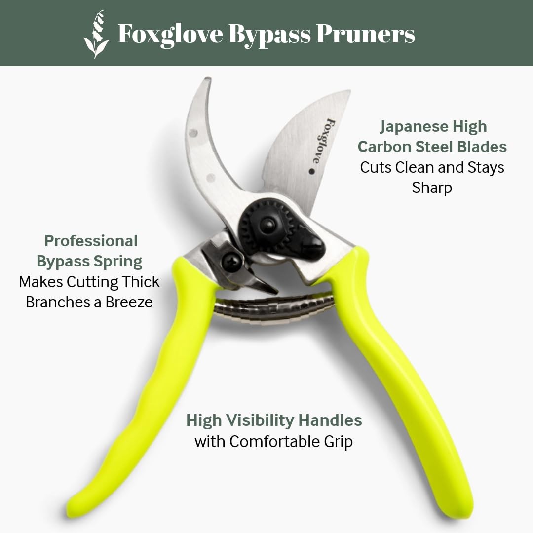 Foxglove Pruning Shears – Professional Garden & Bypass Hand Grey