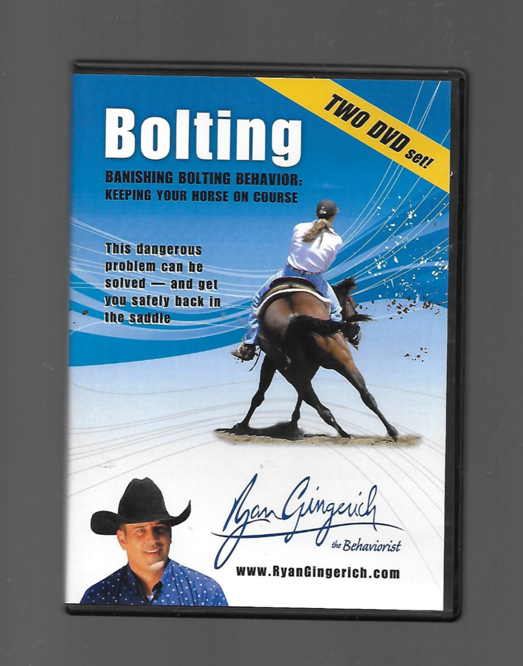 Bolting 2 DVD Set: Banishing Bolting Behavior  Keeping Your Horse on Course