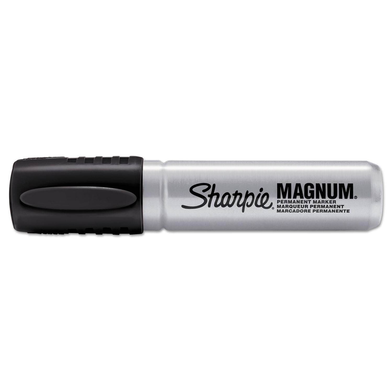 Magnum Permanent Markers, Chisel Tip, Black, (Pack of 1)