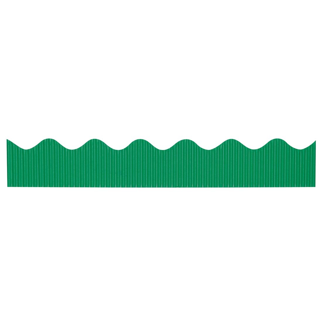 Solid Color Bordette Decorative Borders Emerald Green
