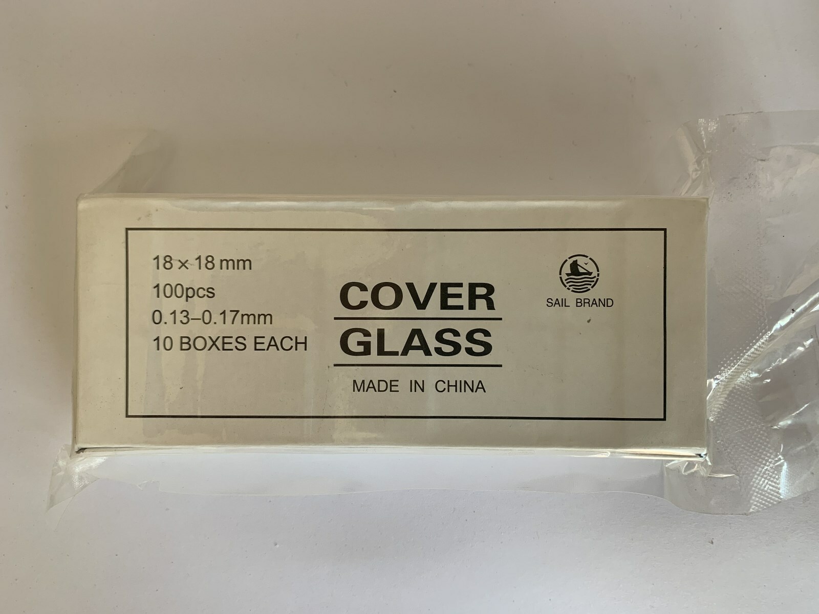 New 1000 pcs Coverslip 18 x 18mm Slide Slips Cover Glass FotoHigh