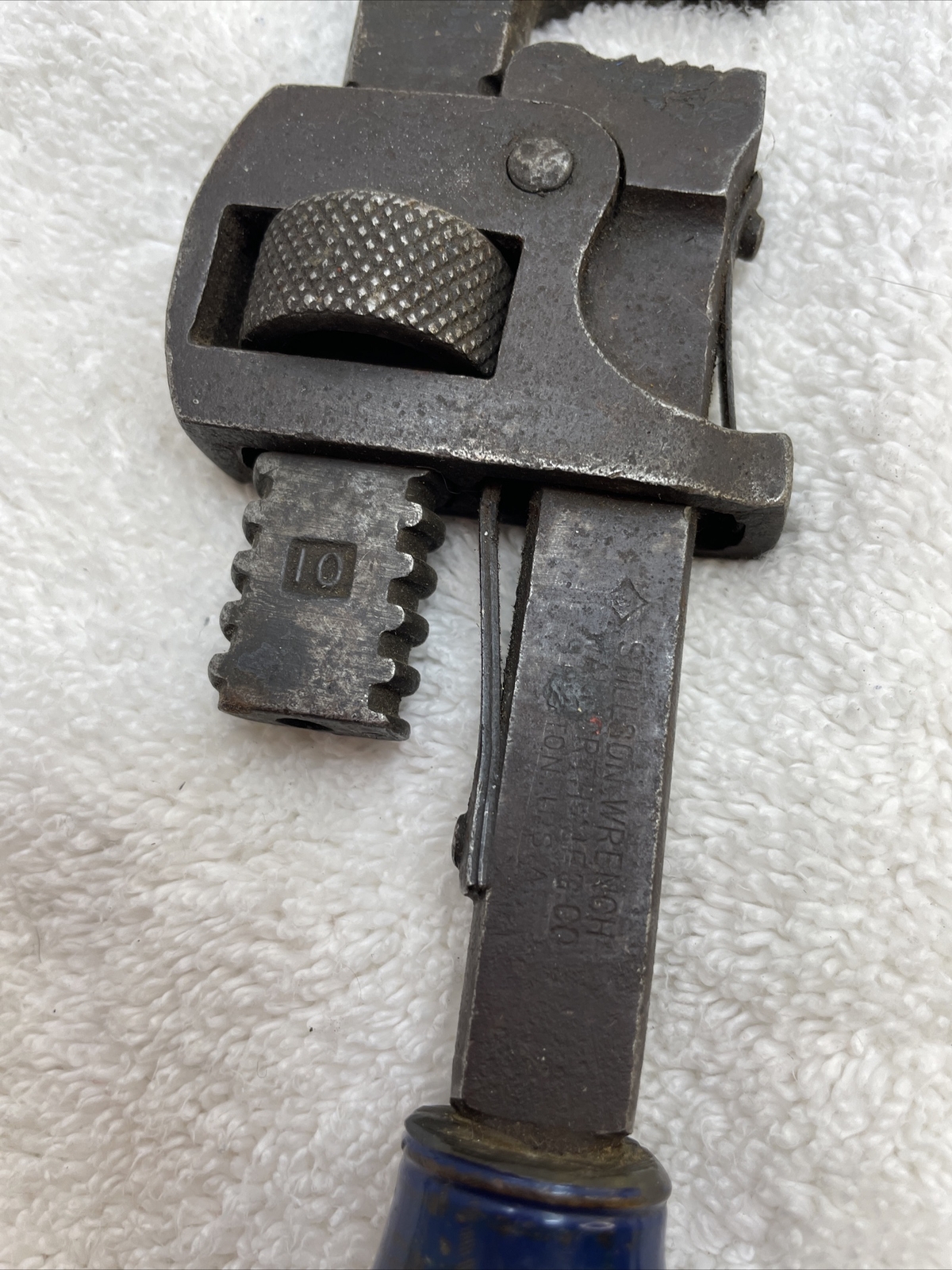 Stillson Pipe Wrench Custom Handle