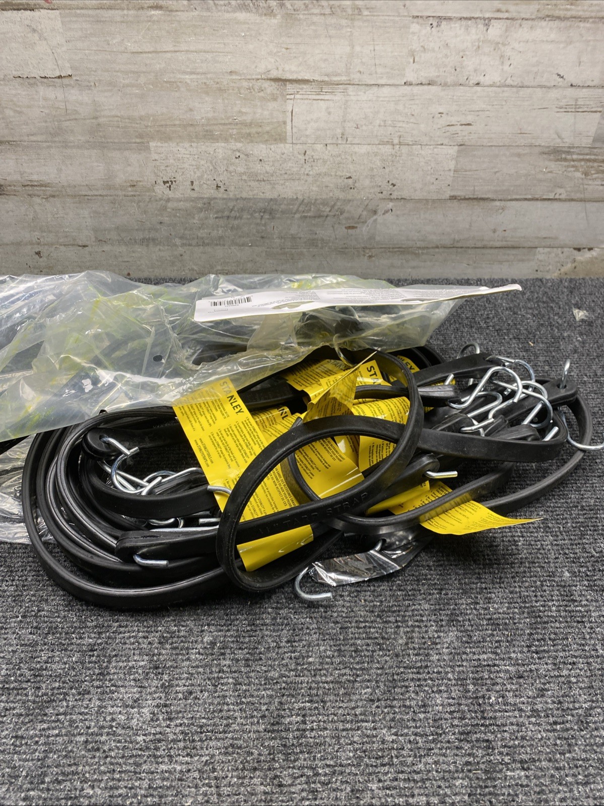 Stanley Tarp Straps, 41 in, 10-Pk