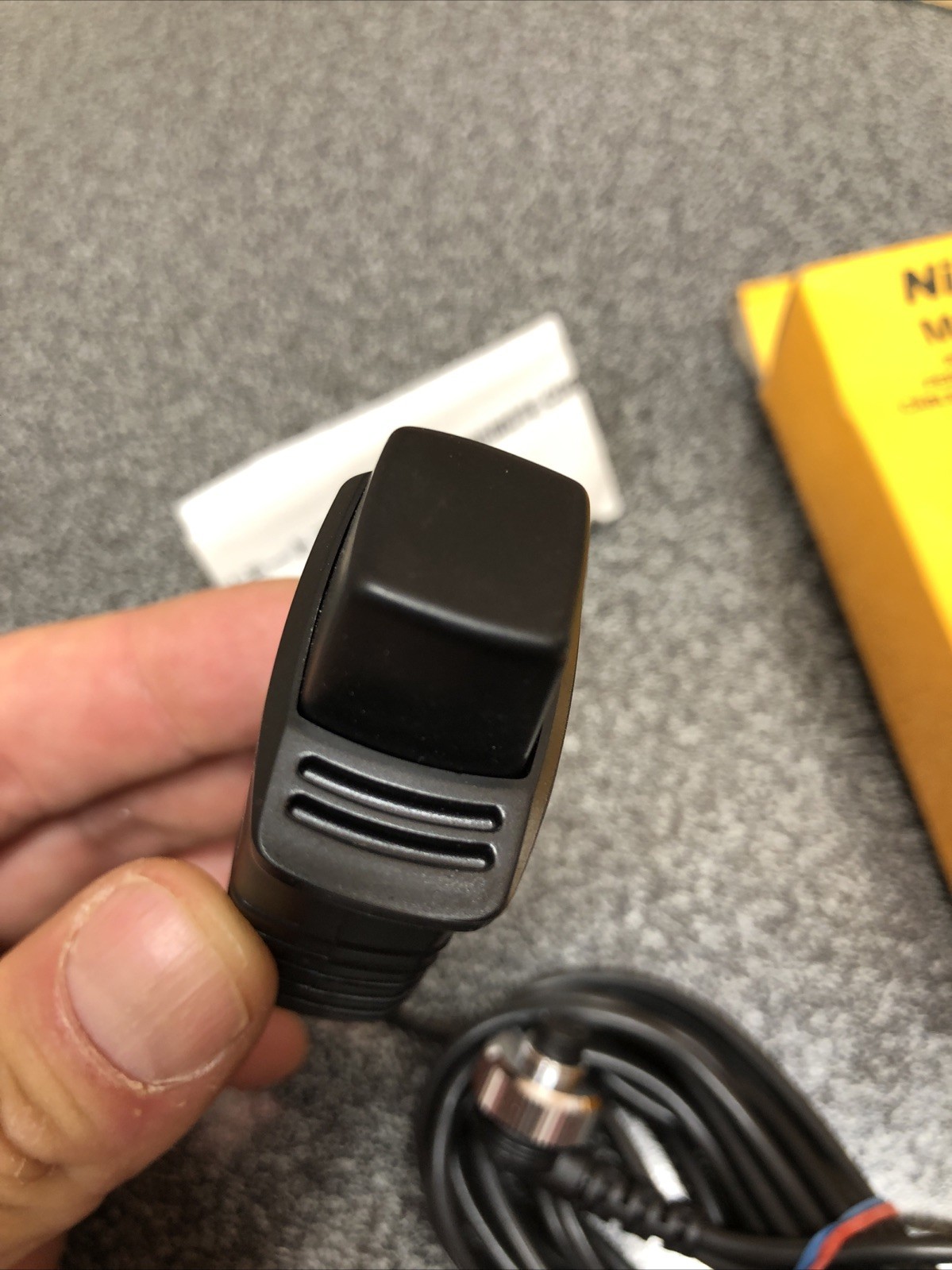 Vintage Nikon MC-12A Motor Remote Trigger Shutter Release Cord
