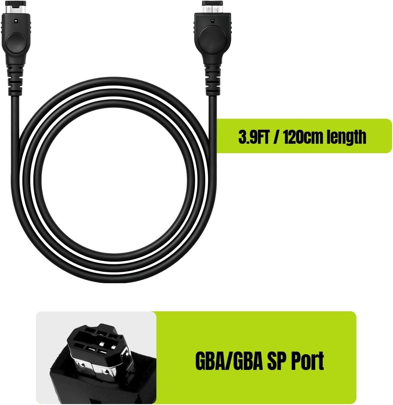 Two Player Link Cable Cord for Nintendo Game Boy Advance