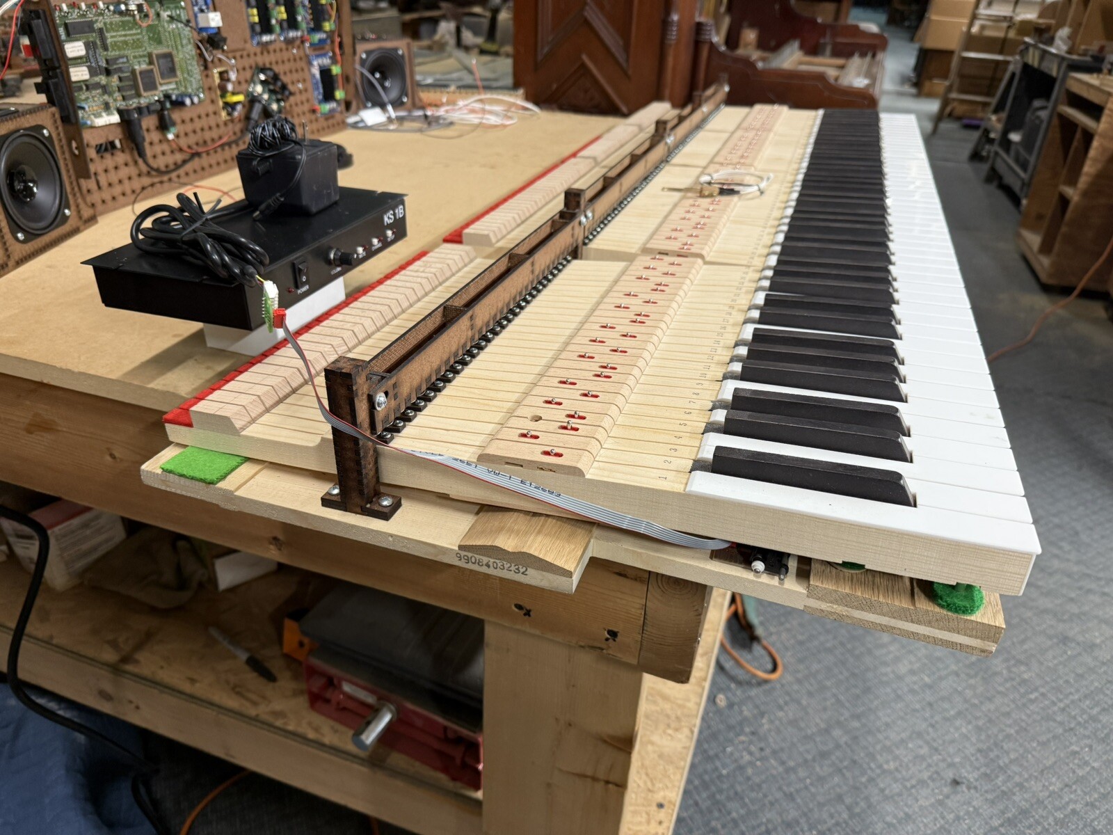 Ragland DIY MIDI Acoustic/Digital Piano Conversion Kit Easy-Install no Audio Kit