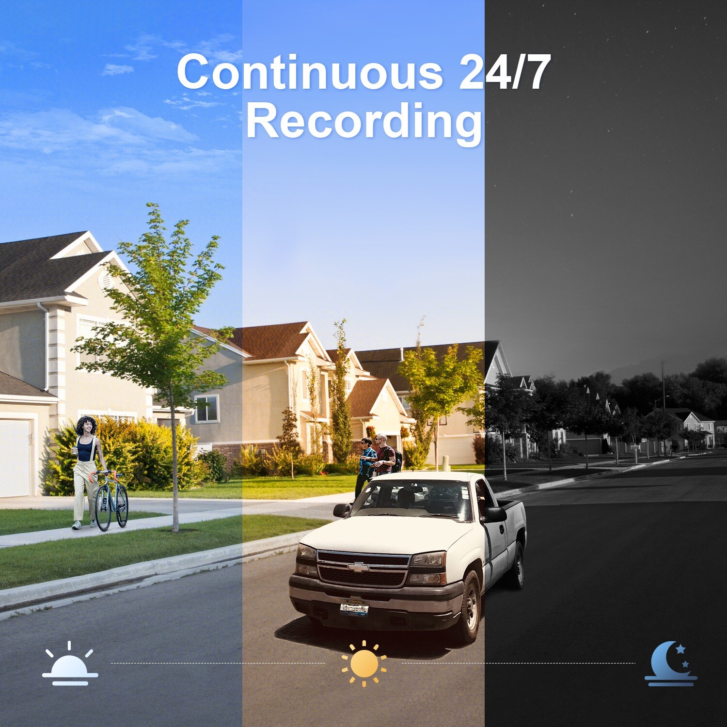 H.265+ 10CH NVR Wireless Security Cameras System 3MP outdoor camera 1TB