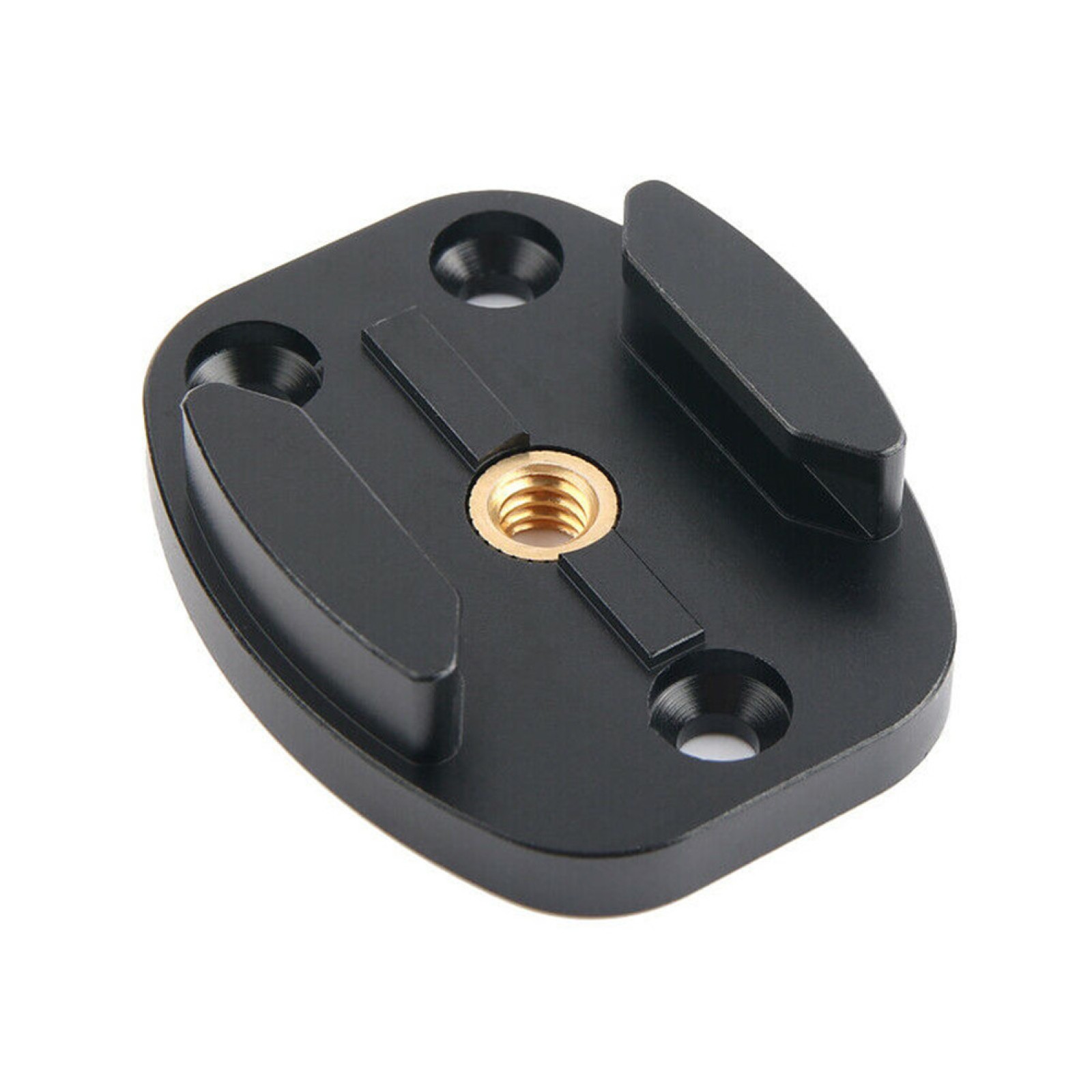 Universal 1/4in Screw Aluminium Camera Quick Release Plate Tripod Mount Bracket