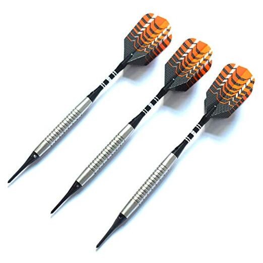 Spartan Soft Tip Darts Set, Black