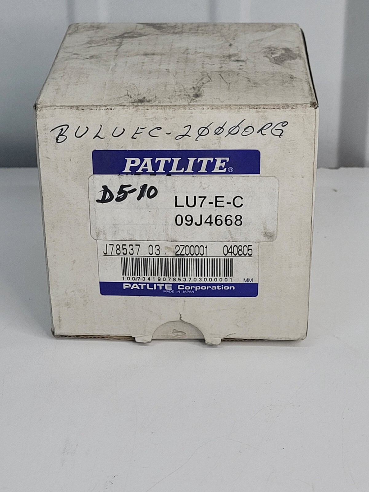 Patlite LU7-E-C Clear LED Module 24VDC NEW IN BOX g10