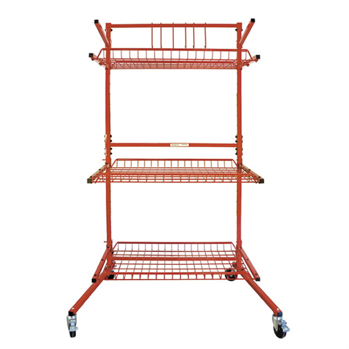 Innovative Tools & Tech SSPC-B Parts Cart B Mobile Storage Rack, 41 to 51 in L x