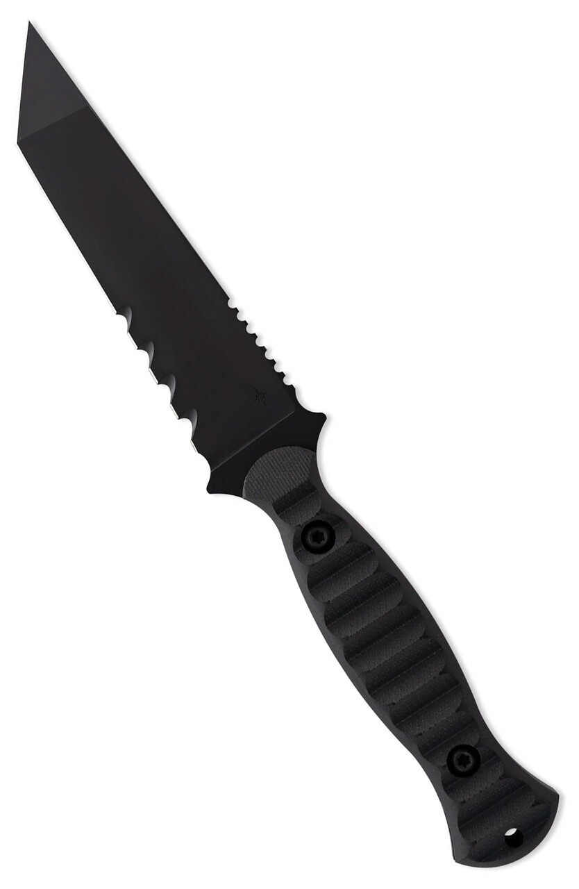 Toor Overlord Fixed Blade Knives 4.5" Plain/Serrated Edge