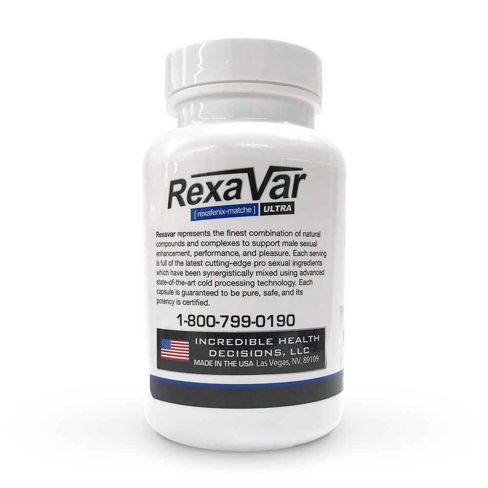 Rexavar * 7 Bottles * MFG Direct * Clinically Proven To Increase Size, Hardness