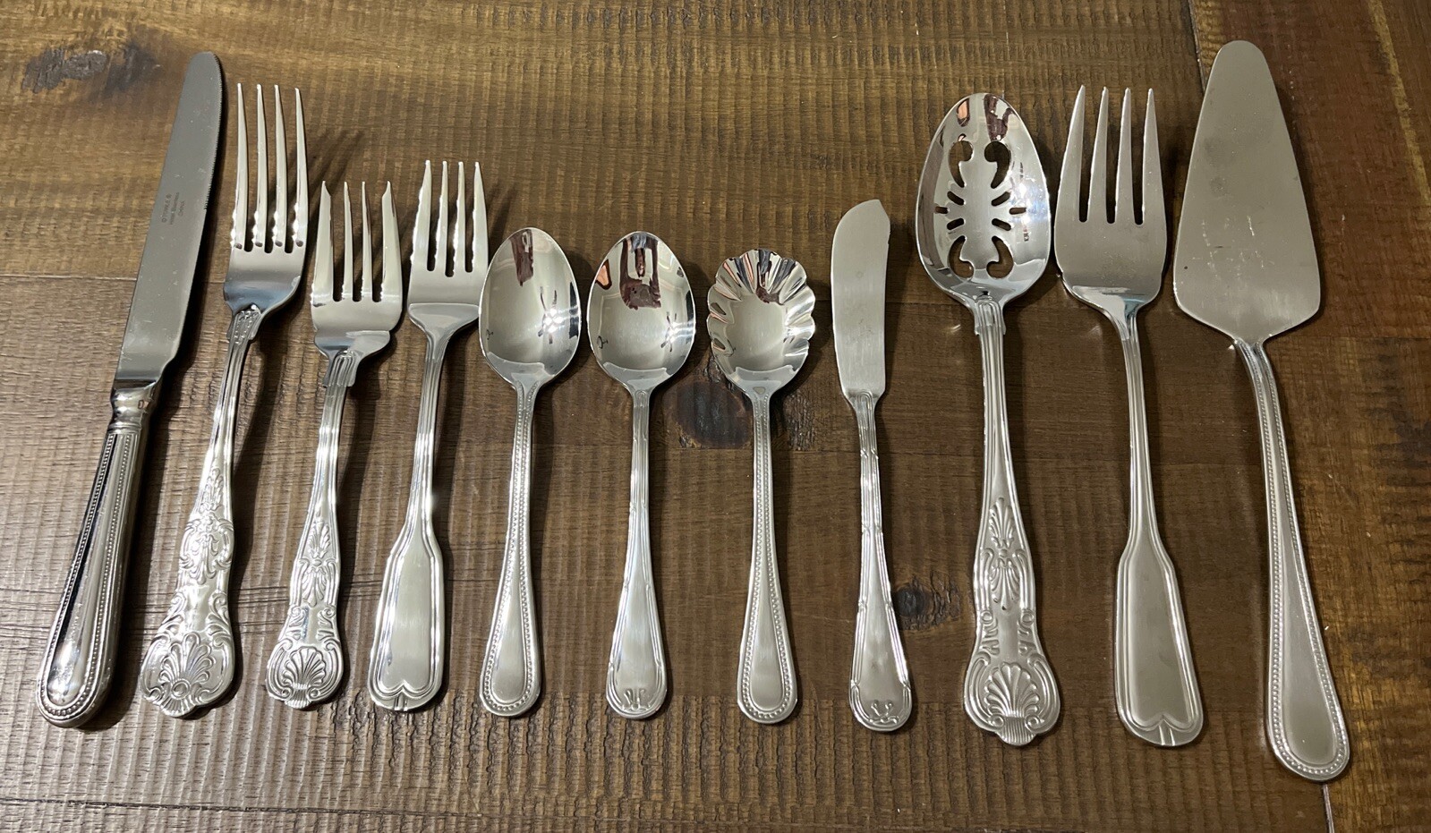 Towle HOTEL LUXE Stainless Multi Motif Glossy Silverware YOUR CHOICE Flatware