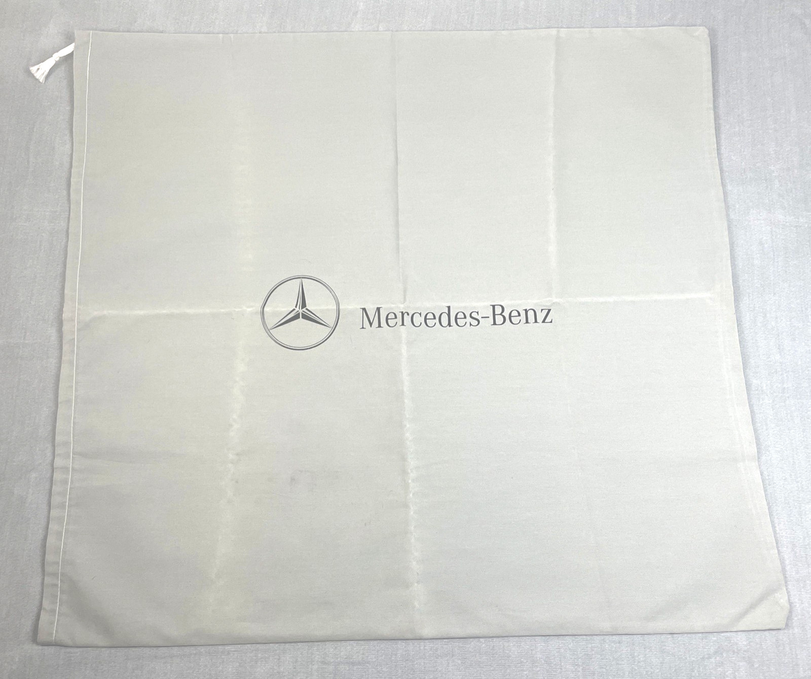 Mercedes-Benz Dust Bag Storage Protection 28.5x30 Gray w/Star Logo Mercedes Text