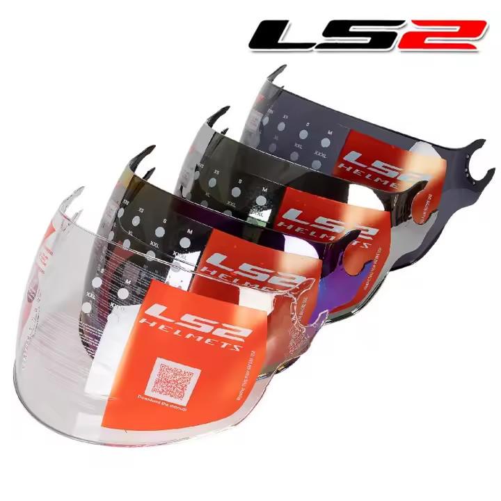 VISOR for LS2 AIRFLOW 1 OF562 OF558 SPHERES VISOR REPLACEMENT LS2 ORIGINAL
