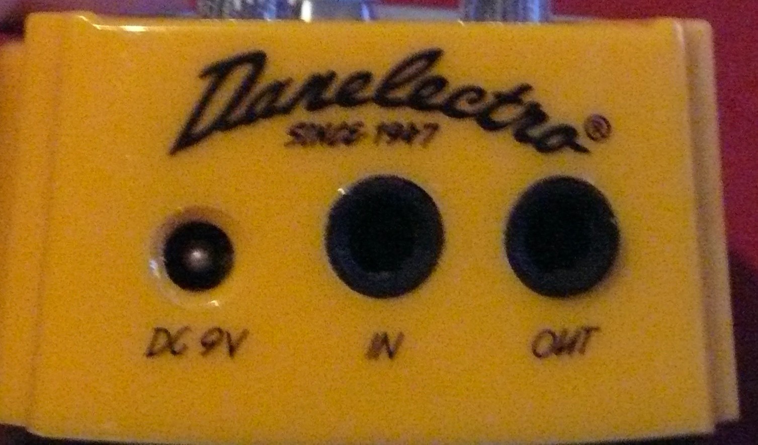 Danelectro Grilled Cheese Distortion Guitar Effect Pedal