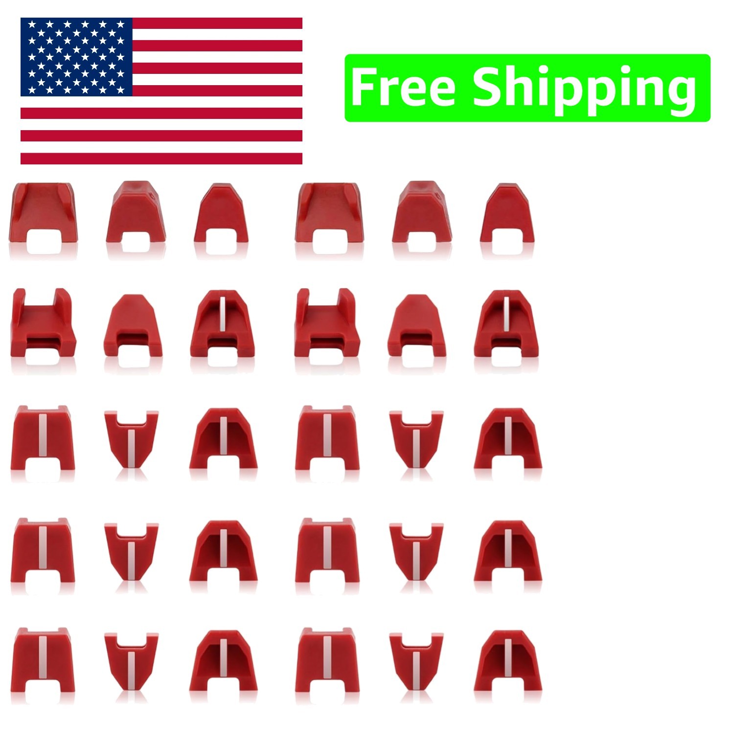 42-38-0017 No-Mar Pad Kit Set of 30 for Nailer Tip of Mil-wau-kee M-18 2746-0...
