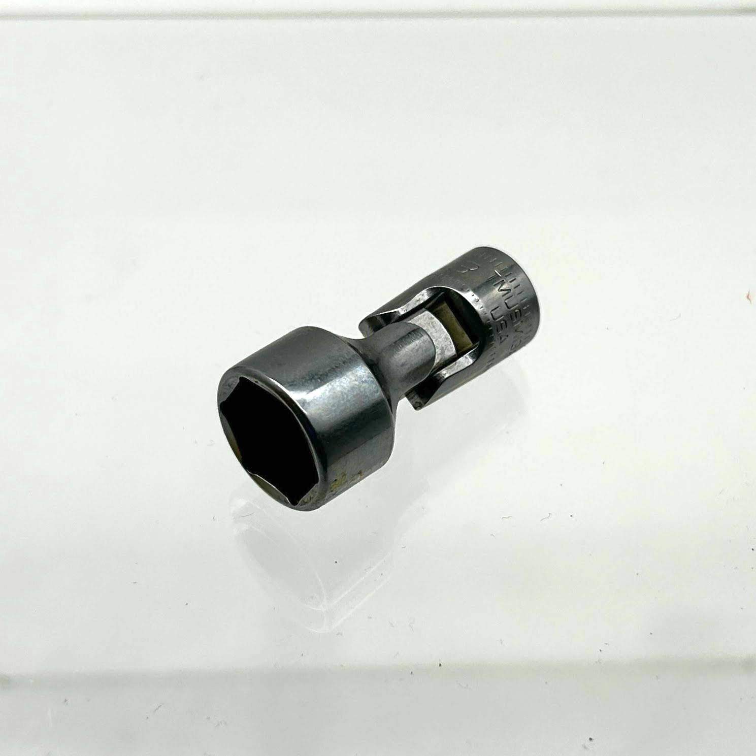 Snap-On TMUSM13A Swivel Socket 1/4 Drive 13mm Chrome 6 Point Shallow USA Made