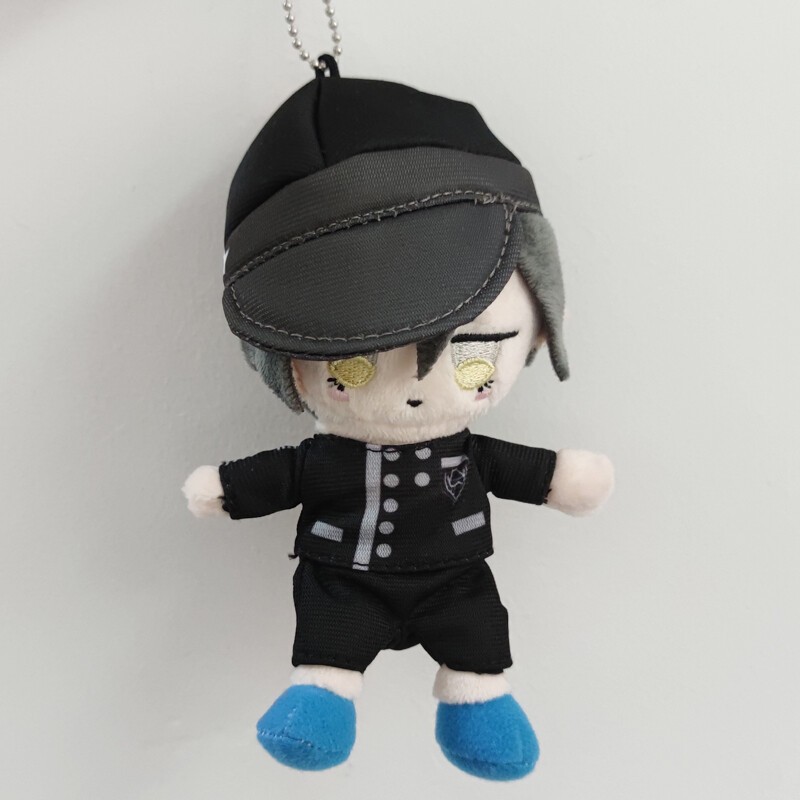 NEW Anime Danganronpa V3 Dangan Ronpa Saihara Shuichi Plush Toy Doll Key Chains