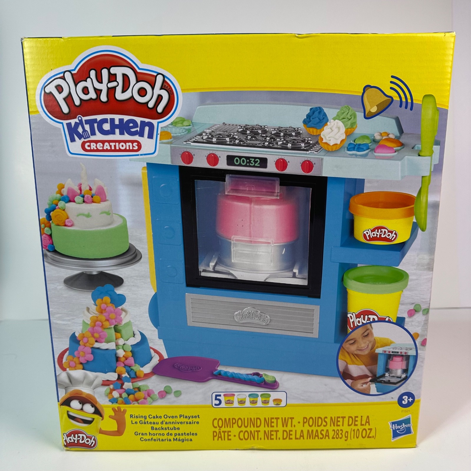 Play Doh Kitchen Creations Rising Cake Oven Playset Hasbro NEW Sealed