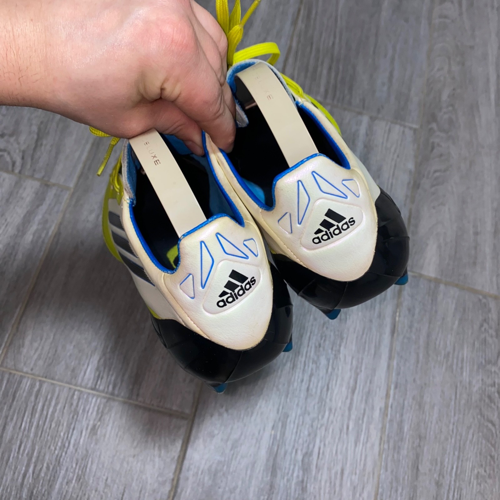 Adidas Adizero F50 FG Elite Leather Soccer Cleats Football Boots US10.5 UK10