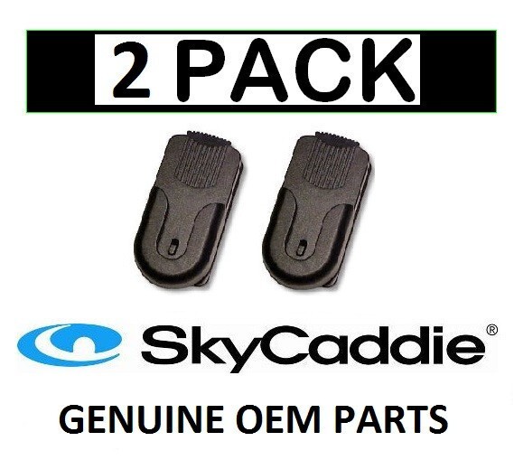 2 Pack Genuine SkyCaddie Belt Clip SGXW SGX SG5 SG3 SG3.5 SG4 Breeze Touch Aire