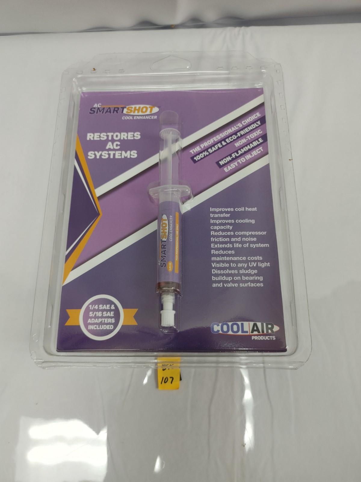 AC SmartShot Performance Enhancer For AC & Refrigeration Systems Cool Enhancer