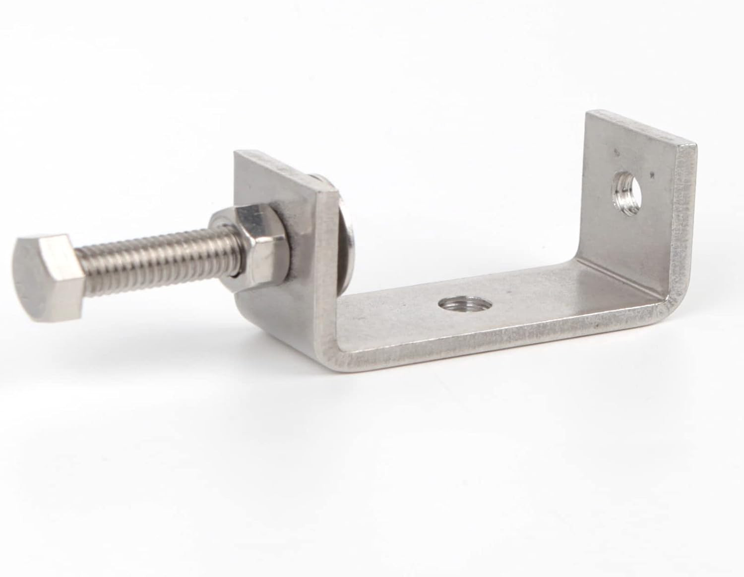 2Pcs 304 Stainless Steel C Clamp 65MM Heavy Duty C Clamp Woodworking Building Ti