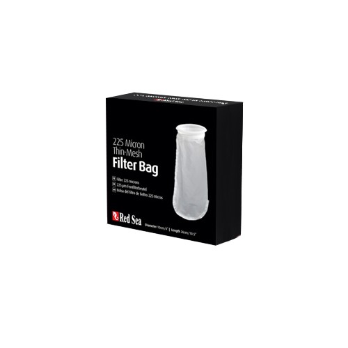 Red Sea 225 micron Thin-mesh filter sock - 100(4")/260(10.5")