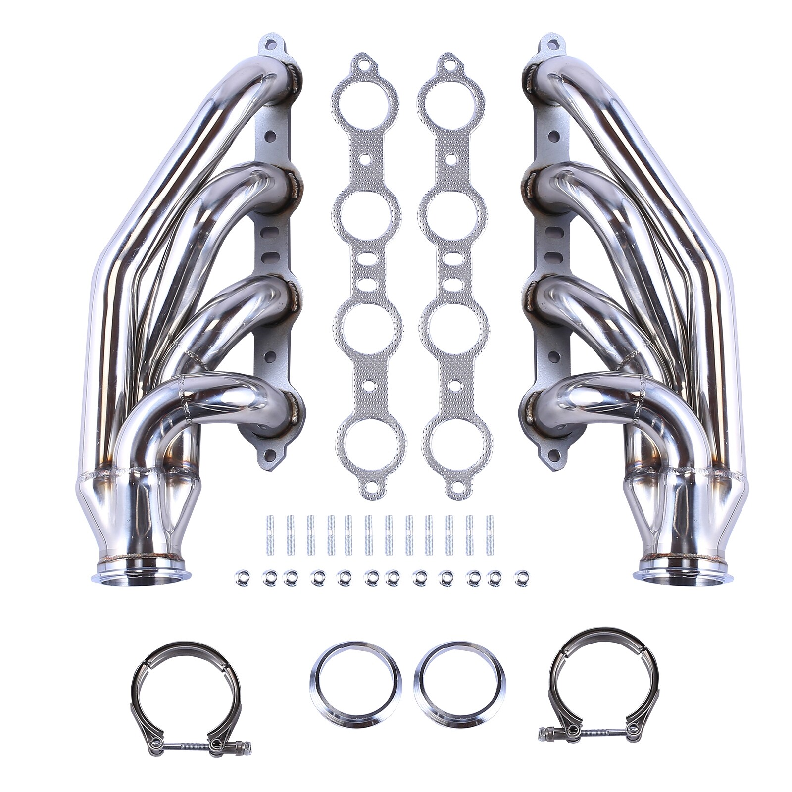 Fits LSX, LS1, LS2, LS3, LS6 Forward Facing Up LS Turbo Headers 1 3/4" Primaries