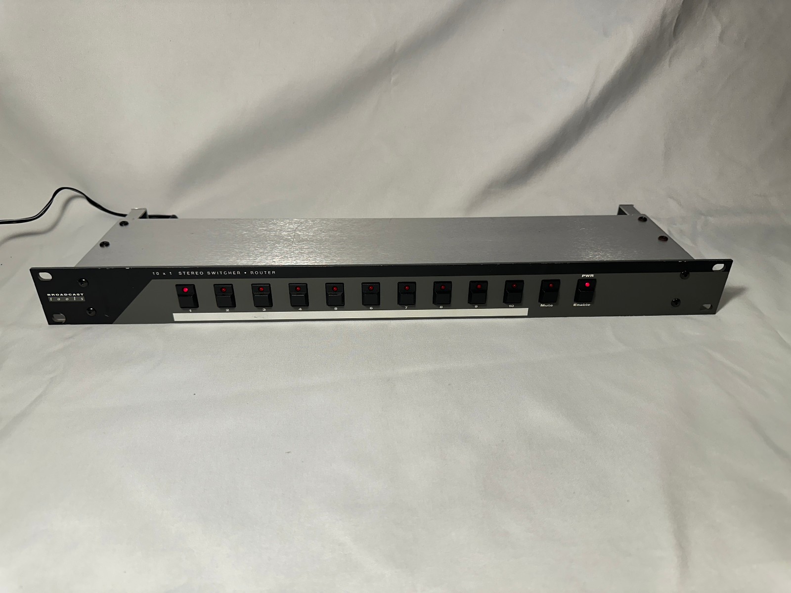 Broadcast Tools 10x1 Stereo Switcher