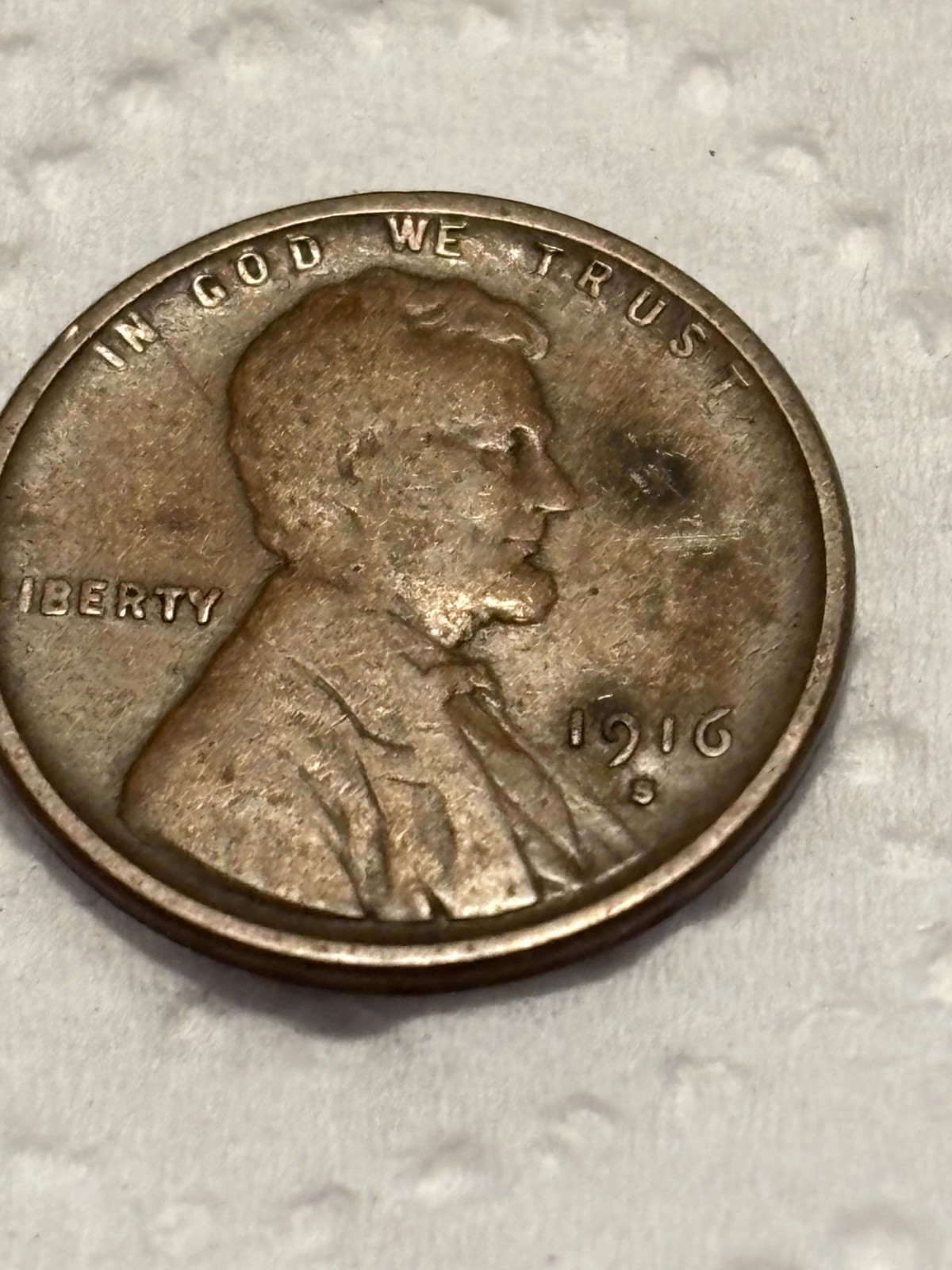 1916 d lincoln cent