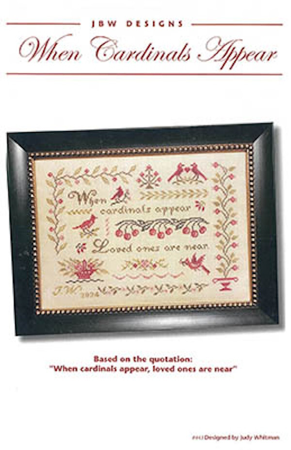 When Cardinals Appear~JBW Designs