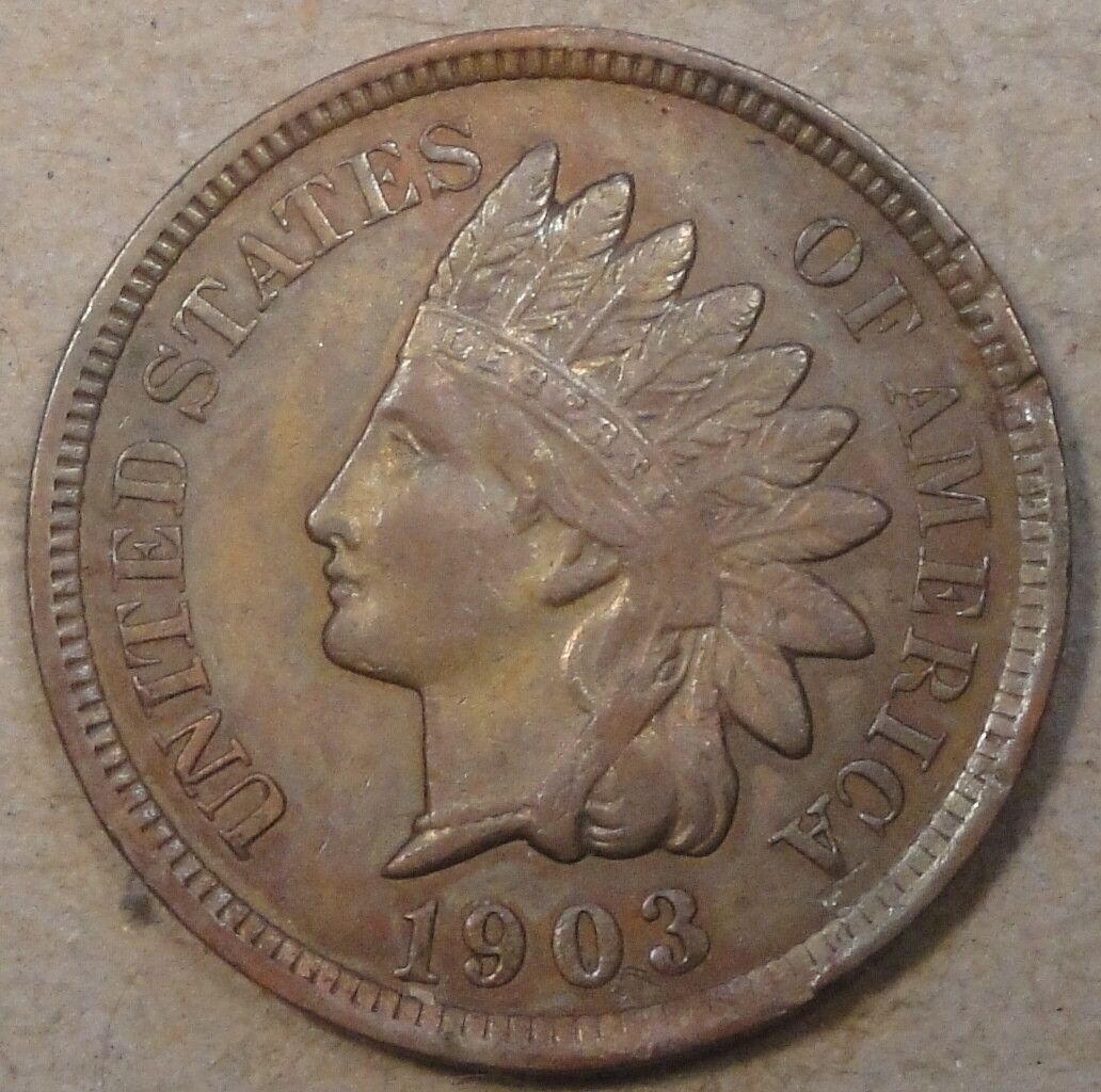 1903 Indian Head Cent as Pictured