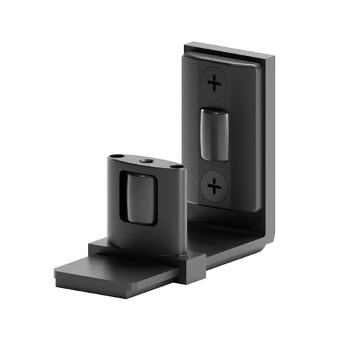 Sliding Barn Door Bottom Floor Guide, Adjustable U Shape Flexible Flush 1