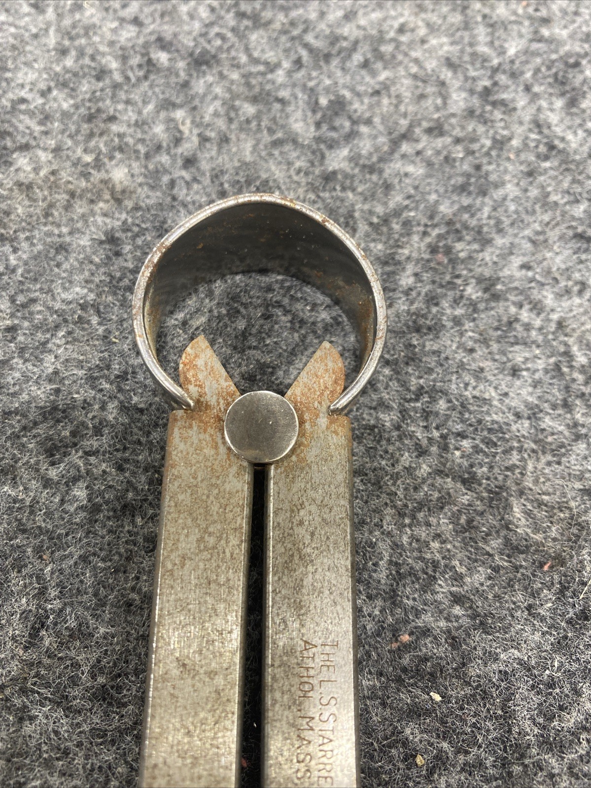 Vintage L.S. Starrett Divider Caliper Drafting Tool 13"