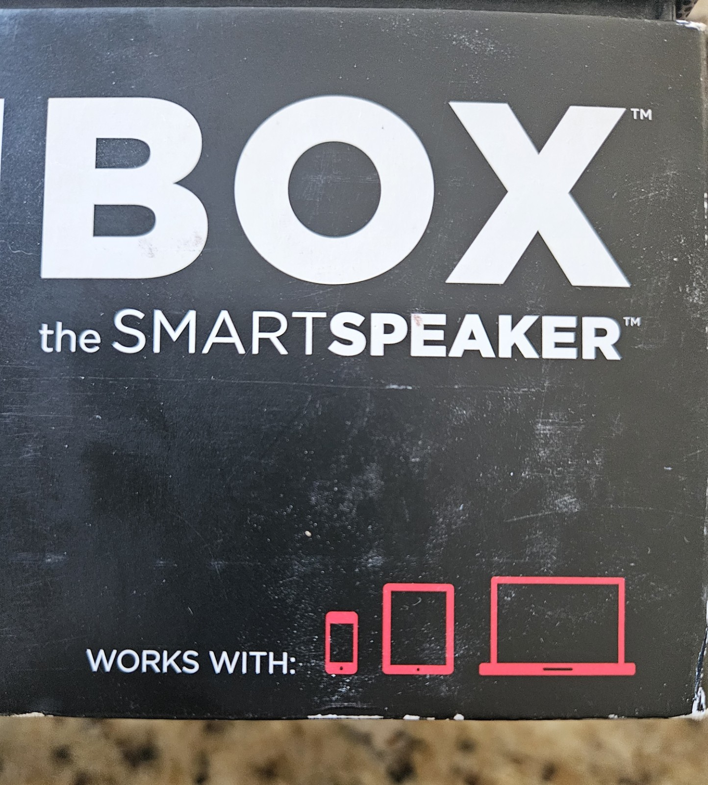 Jawbone Big Jambox Wireless Bluetooth Speaker Portable Speakerphone Gray J2011