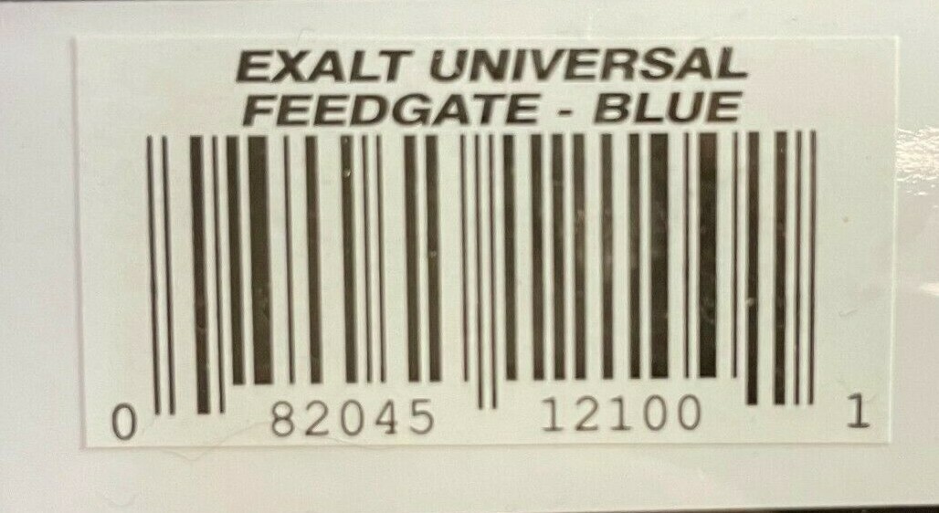 NEW Exalt V3 Universal Feedgate - Blue