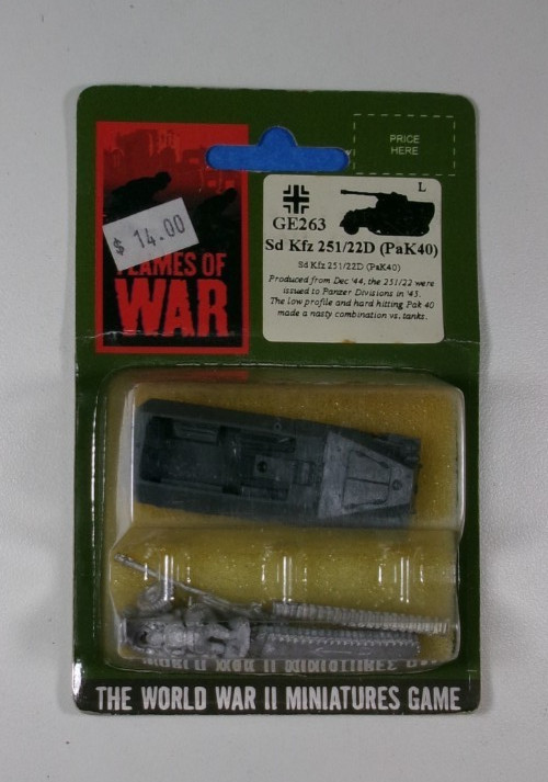 Flames of War - Sd Kfz 251/22D (PaK40) Blister
