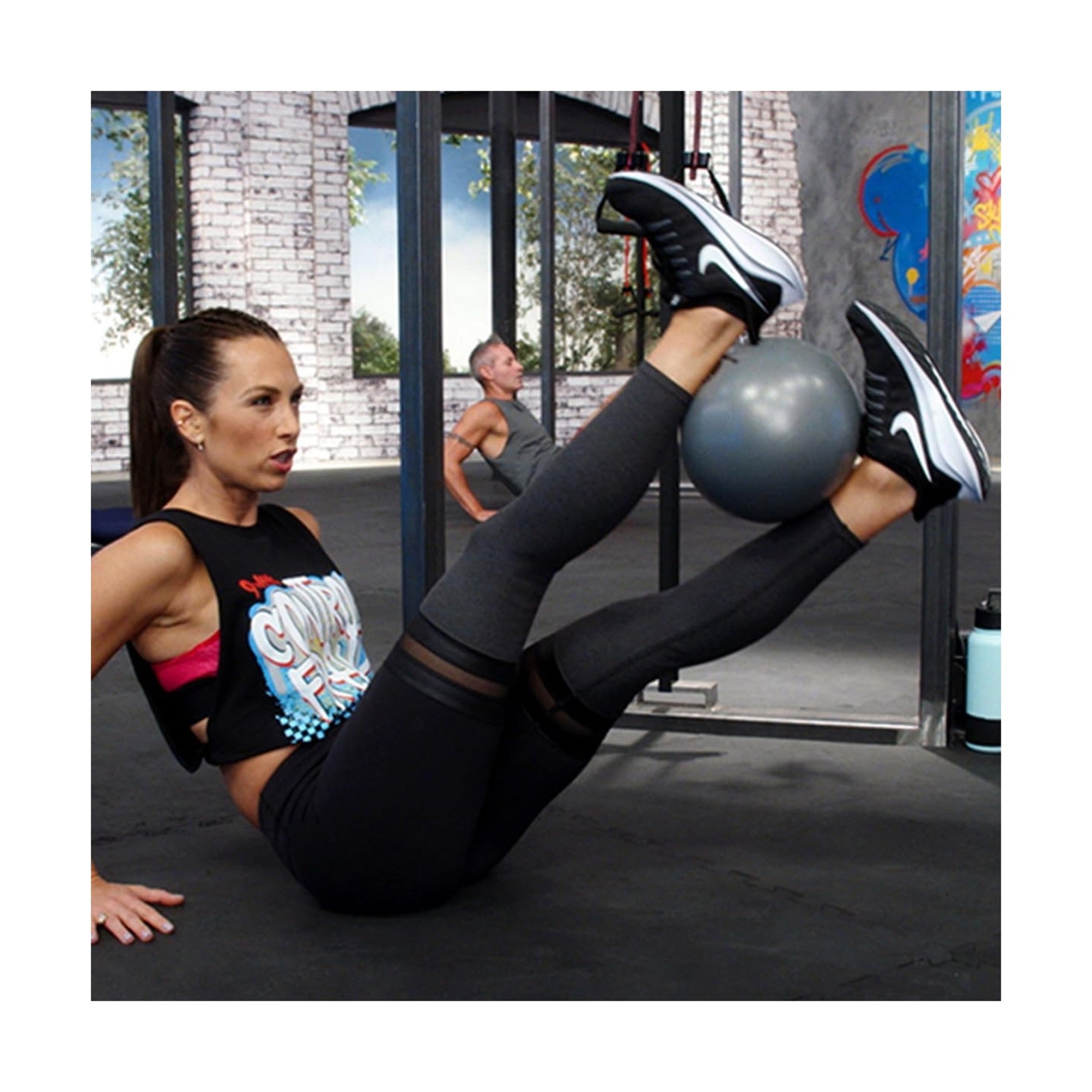 BODi Core Ball for Core Strengthening, 8" Small Exercise Ball, Home Gym Worko...